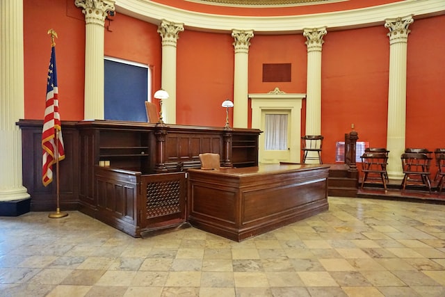 court room