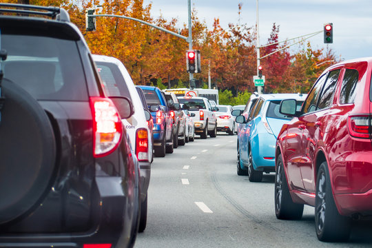 standstill traffic on highway