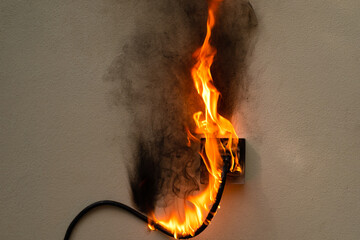 electrical fire