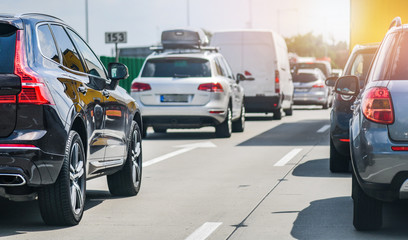 traffic on highway